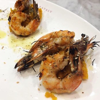 Eataly Boston - Grilled shrimp at Il Pesce - Pizza Near Me - Boston, Massachusetts