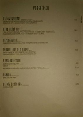 Menu photo 6 Servus Heidi Munich, BY
