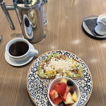 The Goldfinch - Avocado toast & fresh press coffee - New American Near Me - Irvine, California The Goldfinch - Avocado toast & fresh press coffee - New American Near Me - Irvine, California