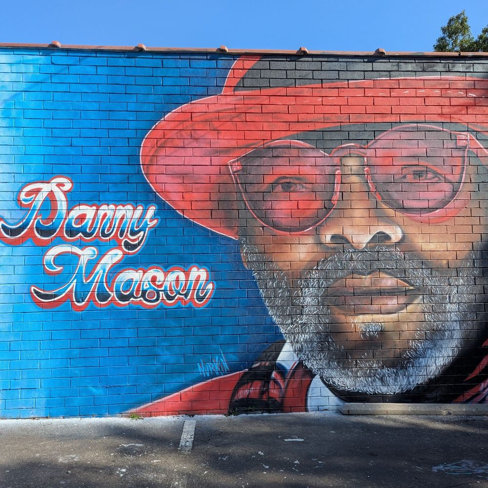Danny Mason Mural - Public Art Near Me - Chapel Hill, North Carolina