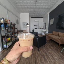 Craft Bakery & Cafe - Plenty of seating in the side room. In addition to the couches, there are a few tables by the windows.