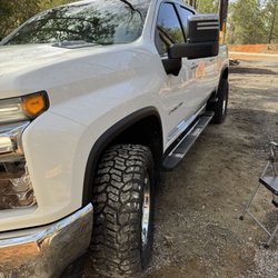 Detailed truck after wash