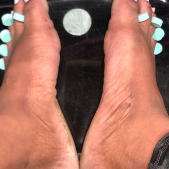 Anthony Vince Nail Spa - My feet were nicely polished but they did not take care of the dead skin, which I thought was included. - Nail Salons Near Me - Brookfield, Wisconsin