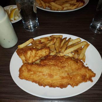Heritage Fish & Chips - Haddock and 1/2 order of fries! Soooo good! - Seafood Near Me - Brampton, Ontario