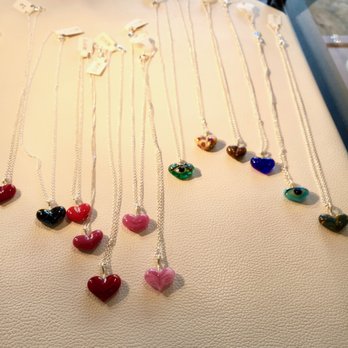 A Crimson Holiday - Heart necklaces - Gift Shops Near Me - Santa Barbara, California