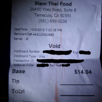 S Thai Food - Refunded me. Wouldn't come back here - Thai Near Me - Temecula, California