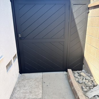 OC Gates - 6ft side gate with mechanical code lock. - Fences & Gates Near Me - Laguna Niguel, California OC Gates - 6ft side gate with mechanical code lock. - Fences & Gates Near Me - Laguna Niguel, California