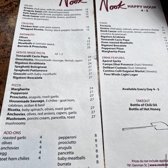Nook - Italian Near Me - Vancouver, British Columbia