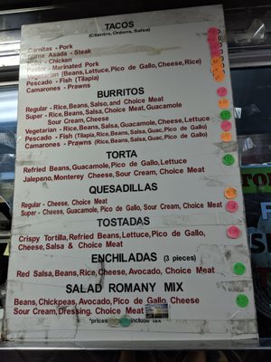 Menu photo 3 Mora Taco Truck San Francisco, CA Menu photo 3 Mora Taco Truck San Francisco, CA