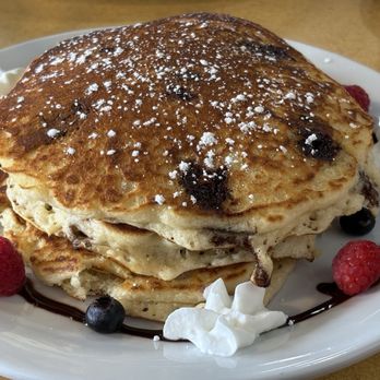 Victoria's Kitchen Restaurant - Chocolate chip pancakes - Seafood Near Me - Belmont, California Victoria's Kitchen Restaurant - Chocolate chip pancakes - Seafood Near Me - Belmont, California