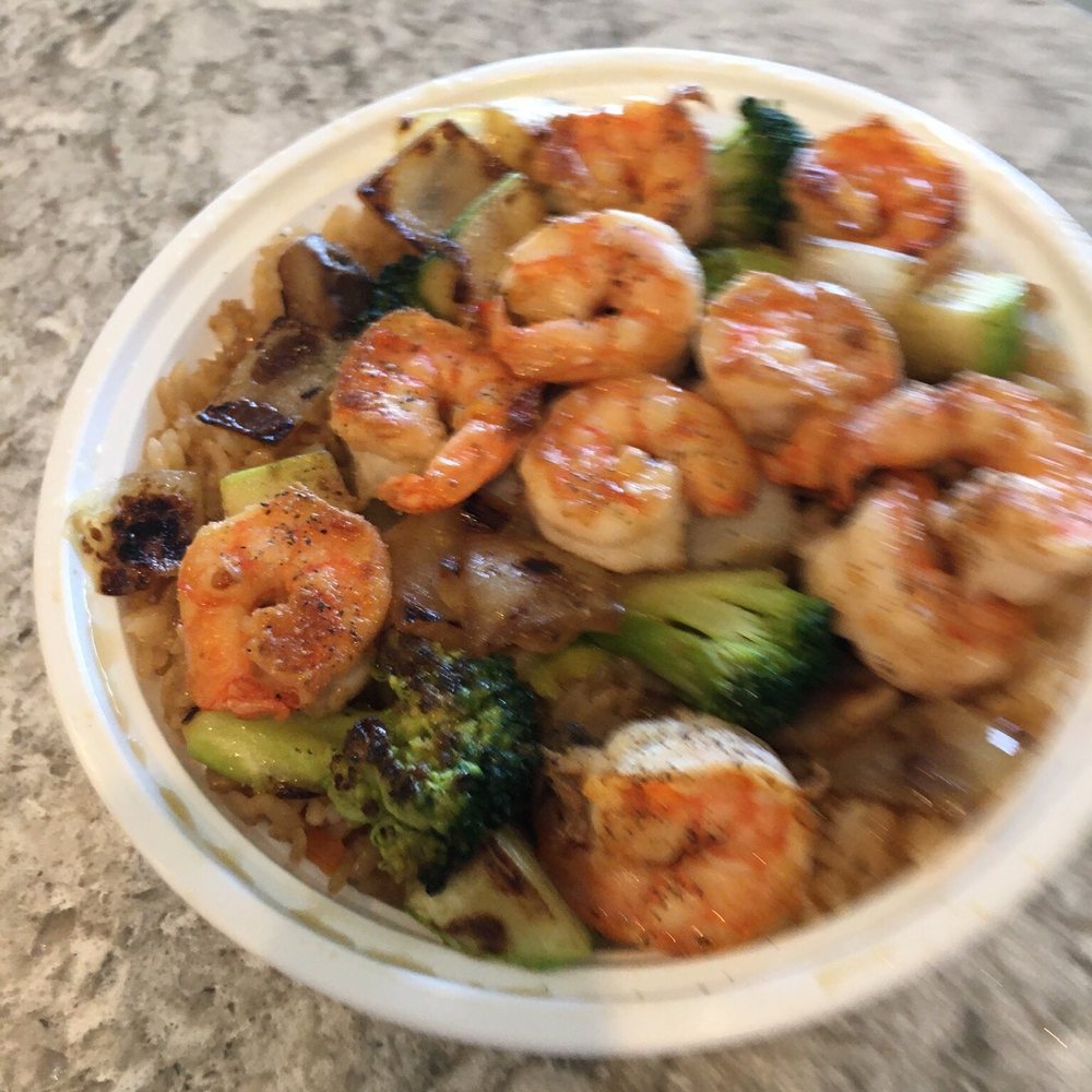ICHI HIBACHI - Shrimp bowl! - Japanese Near Me - Punta Gorda, Florida