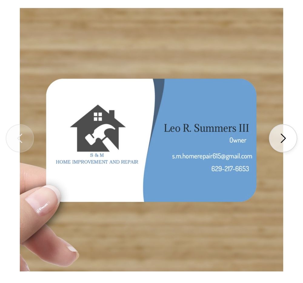 Slide of S&M Home Improvement and Repair