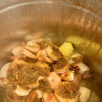 Cape Fear Boil Company - The finished pot - Cajun/Creole Near Me - Carolina Beach, North Carolina Cape Fear Boil Company - The finished pot - Cajun/Creole Near Me - Carolina Beach, North Carolina