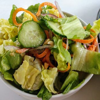 Glass & Vine - Tiny side salad for 8 dollars - New American Near Me - Miami, Florida Glass & Vine - Tiny side salad for 8 dollars - New American Near Me - Miami, Florida