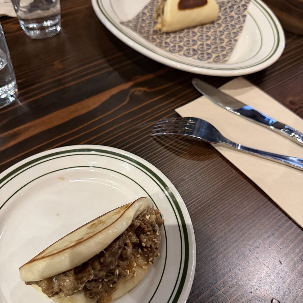 Cheesesteak Bao Bun ! Amazing ! Cheesesteak Bao Bun ! Amazing !
