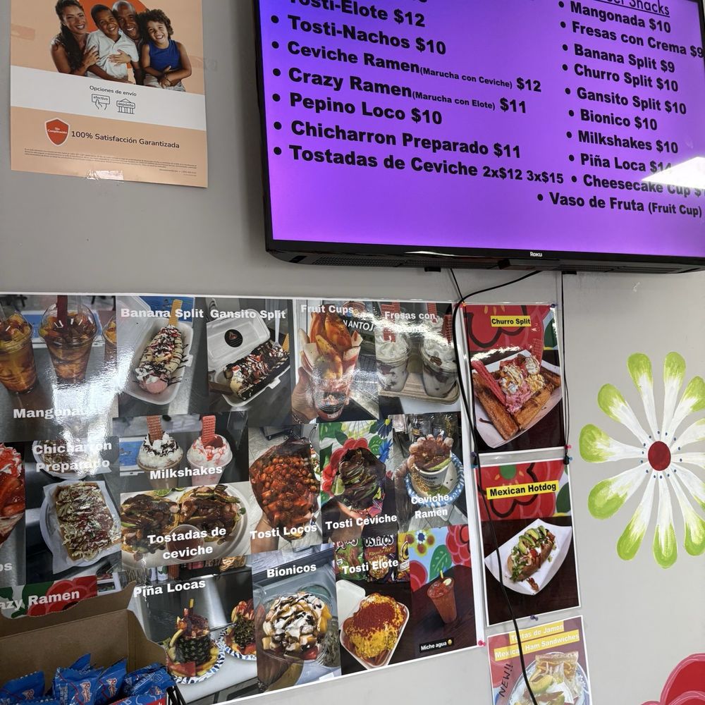 Las Floras Snacks - Menu - Ice Cream & Frozen Yogurt Near Me - Augusta, Georgia