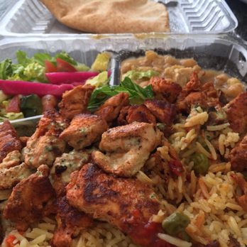 King of Kabab - Chicken Shawarma Plate ($13.10 including tax) - Mediterranean Near Me - Berkeley, California