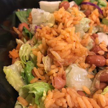 El Pollo Loco - Hair in my rice, not placed by me obviously because it's wrapped in the grain of rice - Fast Food Near Me - Brea, California