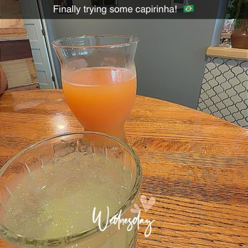 Thyme Craft Kitchen - Capirinha and guava seltzer - American Near Me - Peru, Illinois