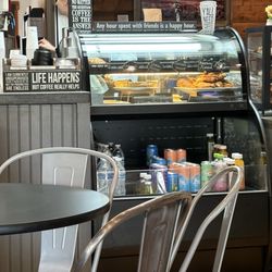 Blue Beagle Coffee - Cool quotes/ counter