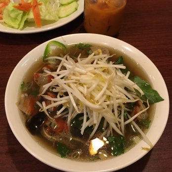 Pho Thien Vietnamese Kitchen - Their Pho Dac Biet. Great broth with extra meatballs goes well for these cold days! - Vietnamese Near Me - Naperville, Illinois Pho Thien Vietnamese Kitchen - Their Pho Dac Biet. Great broth with extra meatballs goes well for these cold days! - Vietnamese Near Me - Naperville, Illinois