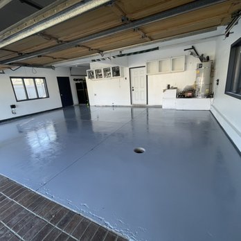Epoxy it - First coat down - Flooring Near Me Epoxy it - First coat down - Flooring Near Me