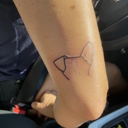 Skin Deceptions - It came out absolutely perfect (ignore the stencil mark)