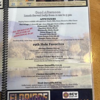 Bishop Country Club - Appetizers/Favorites - Country Clubs Near Me - Bishop, California