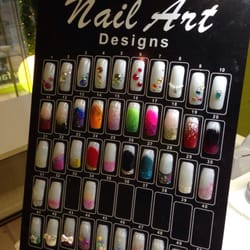 Angel Nails - One of many many designs they offer
