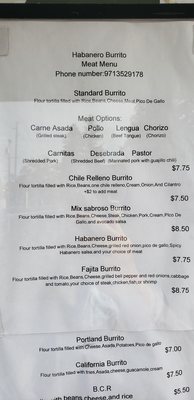 Habanero Burrito by null