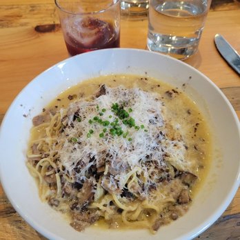 Crown Republic Gastropub - Mushroom pasta - Gastropubs Near Me - Cincinnati, Ohio Crown Republic Gastropub - Mushroom pasta - Gastropubs Near Me - Cincinnati, Ohio