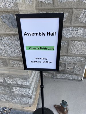 Assembly Hall by null