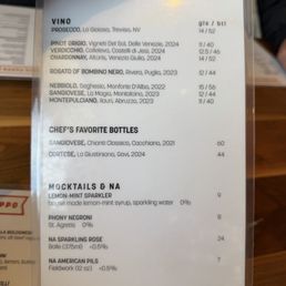 Menu Menu
