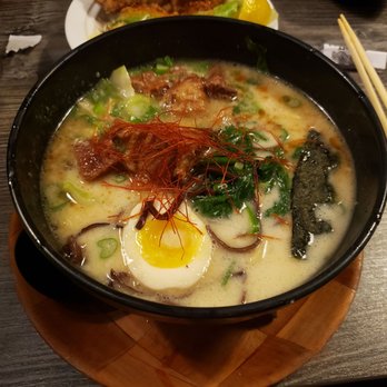 Ramen Seas - Tonkatsu pork belly ramen, regular size - Ramen Near Me - Sunnyvale, California Ramen Seas - Tonkatsu pork belly ramen, regular size - Ramen Near Me - Sunnyvale, California