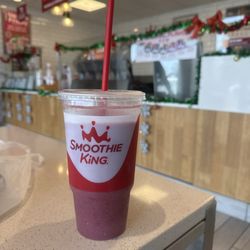 Smoothie King - Mixed berry be well smoothie