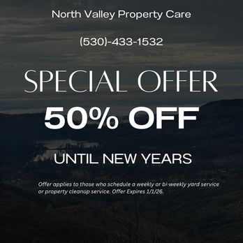 North Valley Property Care - Our offer ends 1/1/26 - Lawn Services Near Me North Valley Property Care - Our offer ends 1/1/26 - Lawn Services Near Me