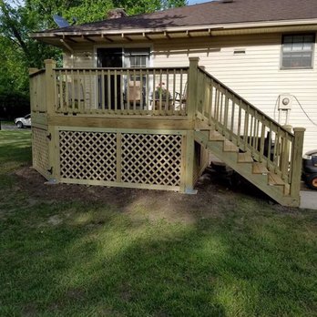 Haulotte Construction Services - Friends new deck - General Contractors Near Me - Sedalia, Missouri Haulotte Construction Services - Friends new deck - General Contractors Near Me - Sedalia, Missouri