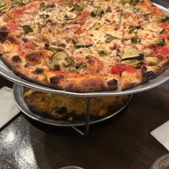 Rail Trail Flatbread - Vegetable flatbread. - Bars Near Me - Hudson, Massachusetts