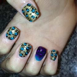 Jo's Nails - Real feather for nails design!!