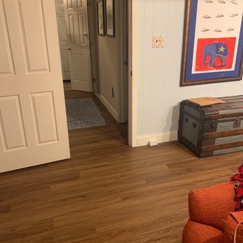 Floors 2 Day - Beautiful and durable LVP on the floors in the hall and tv room. - Flooring Near Me