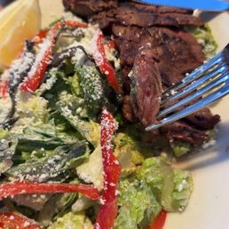 Entree Caesar Salad - sub steak