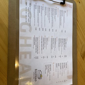 Egghead Sando Cafe - Menu - Breakfast & Brunch Near Me - San Jose, California