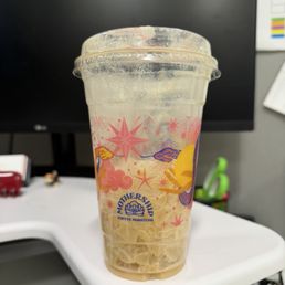 large Maple Vanilla Latte with "light ice" large Maple Vanilla Latte with "light ice"