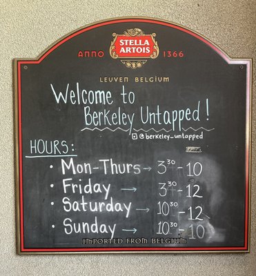 Menu photo 2 Berkeley Untapped Denver, CO