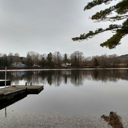 The Orendaga On Northville Lake - The cabins were very clean and nice combination between cabins and camping in warmer months . These pictures were taken in winter.