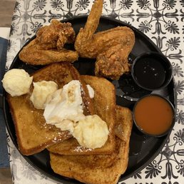 French toast & wings