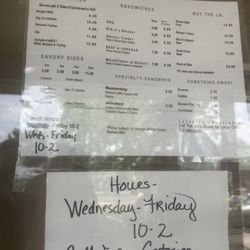 The BBQ Shack - Menu (April 2026)