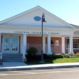 Exterior photo of Jonathan Trumbull Library - Lebanon, Connecticut Exterior photo of Jonathan Trumbull Library - Lebanon, Connecticut