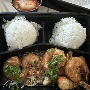 Cilantro Grill - Kimchi and garlic shrimp - Thai Near Me - Cedar Park, Texas