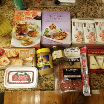 Trader Joe's - My haul-cheese board items and other items for everyday. - Grocery Near Me - Walnut Creek, California Trader Joe's - My haul-cheese board items and other items for everyday. - Grocery Near Me - Walnut Creek, California